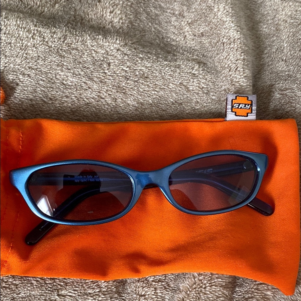Isis Blue Cat-Eye Sunglasses